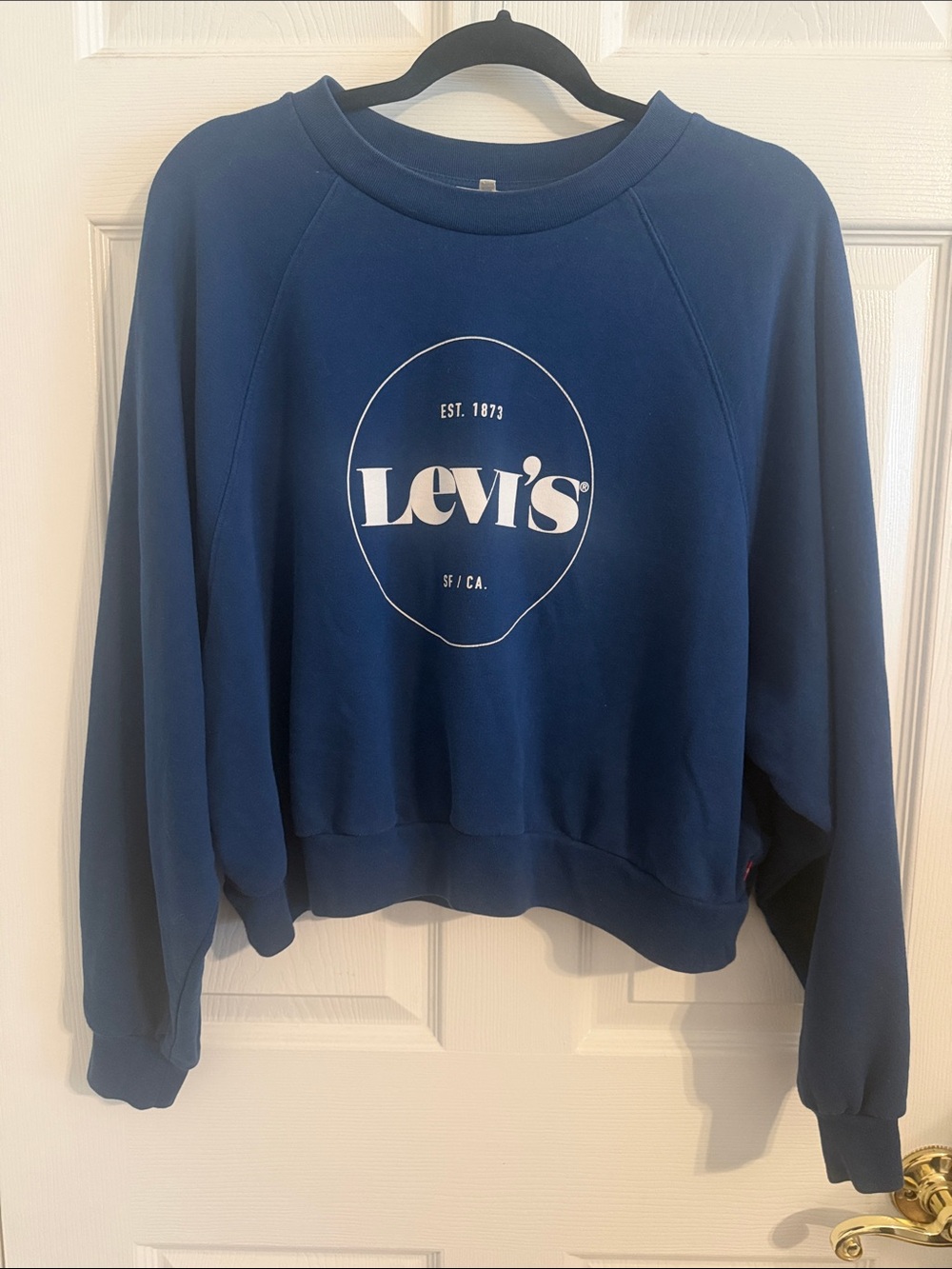 Levi’s Blue Crewneck Sweatshirt Sz XL